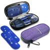 Chelvvg Insulin Cooler Travel Case, Diabetic Medication Organizer, Cooling Carrying Case for Insulin Pen, EpiPens, Allergy Meds,Nasal Spray and Diabetic Supplies with 2 TSA Approved Ice Packs (Purple) view 1