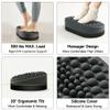 Dikdoc Foot Rest for Under Desk at Work, Home Office Foot Stool, Ottoman Foot Massager for Plantar Fasciitis Relief, Soft Silicone Footrests, Anti-Fatigue (Gray) view 4
