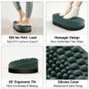 Dikdoc Foot Rest for Under Desk at Work, Home Office Foot Stool, Ottoman Foot Massager for Plantar Fasciitis Relief, Soft Silicone Footrests, Anti-Fatigue (Eucalyptus) view 4