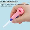 AKOAK 2 Pcs Ear Wax Removal Tool, Cartoon Earwax Spoon, Safe Earwax Removal Tool for Kid and Adults view 3