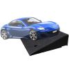 Ccsh Garage Entryway Driveway Ramp for Car Wheelchair, 5 in/ 6 in/ 7 in/ 8 in Rise Outdoor Threshold Ramp, Rubber Non Slip Durable Curb Ramp (Size : 12cm/4.7in Rise) view 1