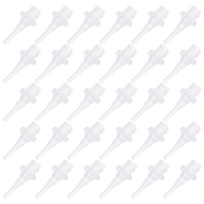 30pcs Ear Washer Tips Bottle Replacement Nozzles for Safe Ear Wax Removal Lightweight Portable
