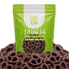 Dark Chocolate Covered Mini Pretzels | 2-Pound Bag | Salted Pretzels in Sweet Chocolate view 1