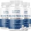 (3 Pack) Neuro Tech IQ Brain Supplement Neurotech Iq Focus Formula Pills (180 Capsules) view 1