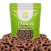 Milk Chocolate Covered Mini Pretzels | 2-Pound Bag | Salted Pretzels in Sweet Chocolate view 1