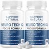 (2 Pack) Neuro Tech IQ Brain Supplement Neurotech Iq Focus Formula Pills (120 Capsules) view 1