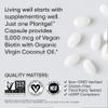 Sports Research Biotin 5,000mcg with Organic Coconut Oil - Biotin (Vitamin B7) for Healthy Skin and Hair Support* - for Women and Men - Vegan, Non-GMO, Gluten & Soy-Free - 30 Veggie Softgels view 4