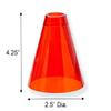 Rehabilitation Advantage Stacking Hand Replacement Cones, Set of 12, Multicolor view 4