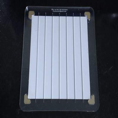 AKON SCIENTIFIC TLC Cutter, Lab use for Cutting Glass 20x20 Plates to 5x4, 5x3, 5x2.5 and 5x2 Pieces with Two pens, 20x20 CM