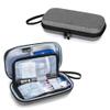 BAFASO Hard Insulin Cooler Travel Case with 2 Ice Packs, Travel Case for Insulin Pens and Diabetic Supplies, Gray view 1