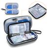 BAFASO Hard Insulin Cooler Travel Case with 2 Ice Packs, Travel Case for Insulin Pens and Diabetic Supplies, Gray view 2