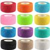 12 Pack 1*5 Yards Self Adhesive Bandage,Elastic Cohesive Bandage,Non-Woven Athletic/Vet Tape for Sports Injury,Knee,Strain&Wrist,Ankle Sprains & Swelling First Aid(12Colors) view 1