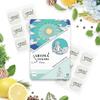 AROMA STICKERS Original Blend Focus - 100% Natural Essential Oil Scented Stickers for Personal Space - Towels, Blankets, Face Mask & Pillow (Pack of 1, 12 Stickers) view 1