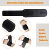 2 Pack Wrist Brace, Wrist Straps for Carpal Tunnel for women and men, Wrist Support Brace for Weightlifting, Working Out and Pain Relief. Flexible, Highly Elastic, Adjustable (A-Black) view 2