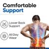 Plus Size Hip Brace Thigh Compression Sleeve | Sciatica Pain Relief Device Brace | Hamstring & Groin Compression Sleeve Wrap | Sciatic Nerve Relief | Hip Support Braces for Women & Men | X-LG / LEFT view 3