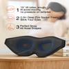 MABAO Sleep Mask for Side Sleeper, Eye Mask for Sleeping Women Men, 3D Contoured Cup No Eye Pressure 100% Light Blocking Sleeping Mask with Adjustable Strap Night Blindfold Flight, Travel, Nap, Black view 3