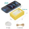 COTOPHER Soap Box, 30Pcs Small Soap Packaging Boxes 3.5x2.35x1.2 Inch Mini Kraft Boxes with Window Soap Boxes for Homemade Soap Candy Chocolate Bakery Cookies Soap Packaging view 2