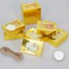 COTOPHER Soap Box, 30Pcs Small Soap Packaging Boxes 3.5x2.35x1.2 Inch Mini Kraft Boxes with Window Soap Boxes for Homemade Soap Candy Chocolate Bakery Cookies Soap Packaging view 3