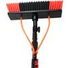 ZWJABYY Window Cleaner Kit,Water Fed Pole Kit,Telescopic Window Cleaning Tools,Window Cleaning Brush Equipment,Water/Hose Fed Pole,Cleaning Photovoltaic and Solar Panels,10.8M/36FT view 1