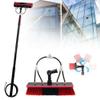 Water Fed Pole Kit,Window Cleaning Kit With Extension Pole,3.6-10.8M Window Cleaning Pole,Tall Window Glass Cleaning Poles Telescopic Water Fed Brush Window Washer Wand Washing Tool,10.8M/36FT view 1
