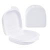2 PCS Orthodontic Retainer Case,Retainer Case,Denture Case with Ventilation Holes for Mouth Guard and Floss view 1