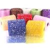 Tong Gu 15 Yard Long Snow Drop Mesh Flower Wrapping Ribbons Roll Birthday Party Wedding Gift Florist Bouquet Decor Accessories (White,Width 5.9 in/15 cm) view 1