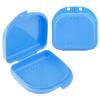 2 PCS Orthodontic Retainer Case,Retainer Case,Denture Case with Ventilation Holes for Mouth Guard and Floss view 1