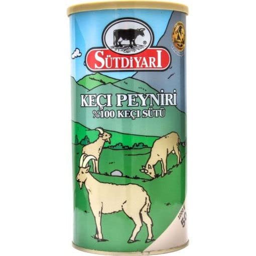 Dairyland Sut diyari Goat Cheese 1Kg - Halal Goat Feta Cheese 2.2lb in Brine