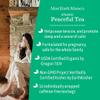 Earth Mama Organic Peaceful Tea | Stress Less! Calming, Relaxing Herbal Blend Safe for Pregnancy & Beyond, 16 Teabags Per Box (6-Pack) view 3