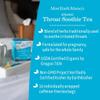 Earth Mama Organic Throat Smoothie Tea with Elderflower for Immune Support | Formulated with NO Licorice | Safe for Kids & During Pregnancy, 16-Count (6-Pack) view 2