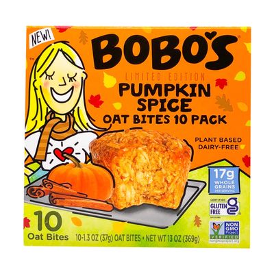 Bobo'S Oat Bars Pumpkin Spice Oat Bites, 13 Oz