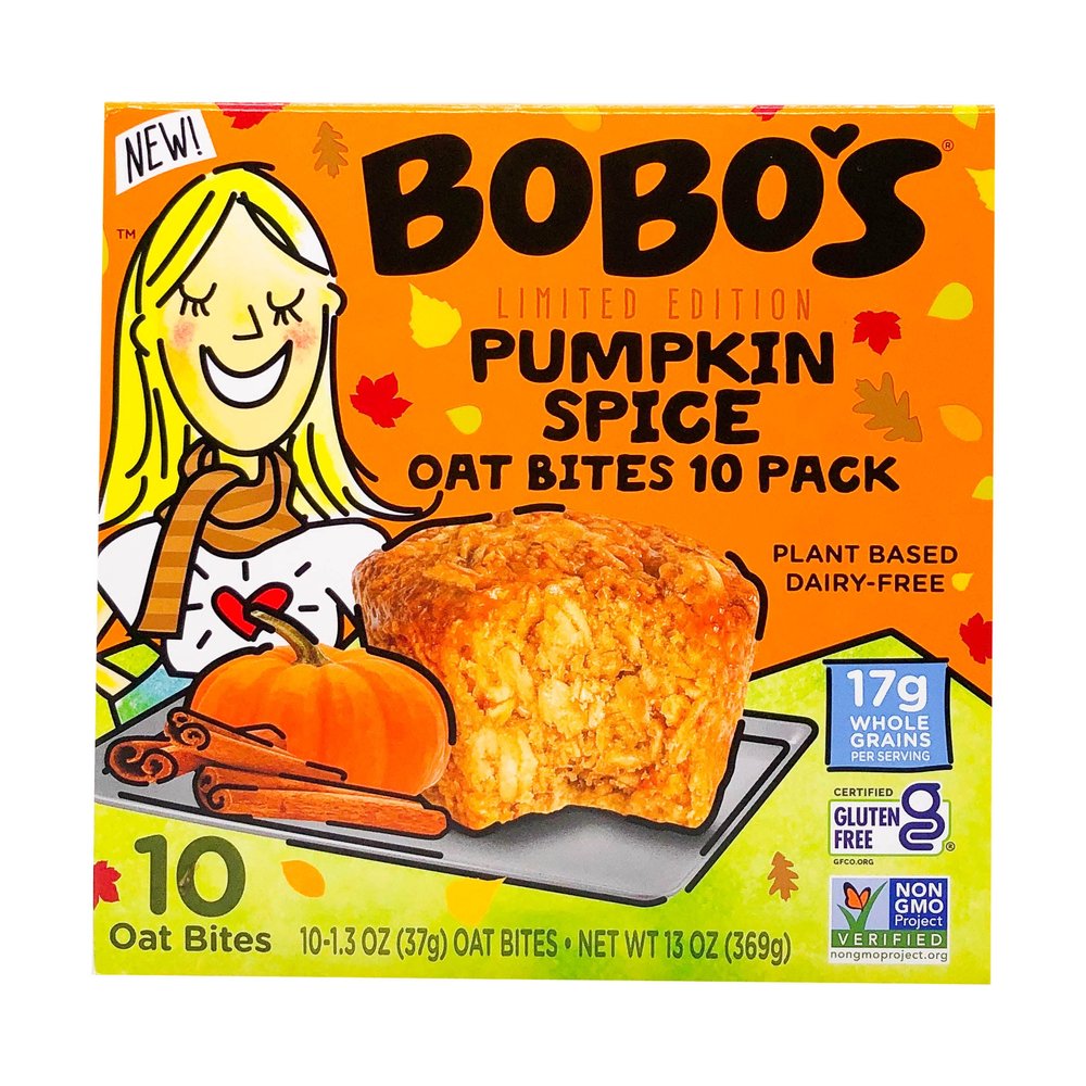 Bobo'S Oat Bars Pumpkin Spice Oat Bites, 13 Oz