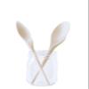 (150 Pack) Compostable Cutlery Kit Eco Friendly Fork, Spoon, Knife, Napkin 6.5 inch - CPLA Heat Resistant Disposable Utensil Kit Durable Cornstarch Bio Based Biodegradable Plastic Cutlery view 1