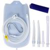 Smokitcen Colon Cleanse Enema Bag Kit with 5.2ft Silicone Hose, 5 Enema Tips and Controllable Flow Valve- Home- 2 Quart Capacity Silicone Enema for Coffee and Water Colon Cleanse for Men and Women view 1