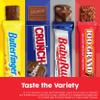Butterfinger, CRUNCH, Baby Ruth and 100 Grand, Bulk 28 Pack, Assorted Full Size Chocolate Candy Bars, 48 oz view 3