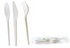 (250 Pack) Compostable Cutlery Kit Eco Friendly Fork, Spoon, Knife, Napkin 6.5 inch - CPLA Heat Resistant Disposable Utensil Kit Durable Cornstarch Bio Based Biodegradable Plastic Cutlery view 1