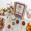 BBQ Sauce Making Kit (Gift Idea, DIY Activity, Complete set to Make Your Own BBQ Sauces and Dry Spice Rub). Recipes, Ingredients, Containers and Specialized Labels. Everything Included In the Box! Make Your, Sauce Your Way! view 1