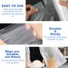 12x16 Plastic Produce Bags on Roll - Clear, 350 Bags per Roll (8 Rolls); Ideal for Food, Vegetables, Fruits, Bread, Pets and Groceries view 4