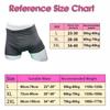 3-Pack Mens Incontinence Underwear Cotton Regular Absorbency Reusable Washable Urinary Incontinence Briefs for Prostate Surgica (Black, Large) view 4