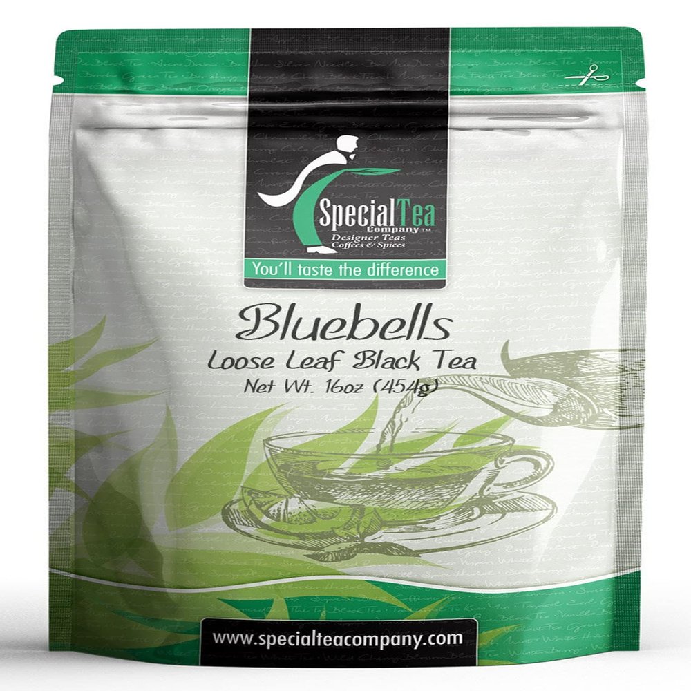 Special Tea Bluebells Loose Leaf Black Tea, 16 Ounce