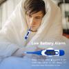 Berrcom Digital Thermometer for Adults, Oral and Underarm Thermometer for Baby and Kids Medical Thermometer with Fever Alarm Rectal Thermometer with Soft Tips view 3