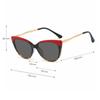 COTIA Cat Eye Polarized Full Reading Sunglasses Women Outdoor Travel Fashion Reader Presbyopic Magnified Sun Glasses (red leopard, 1.5, multiplier_x) view 4