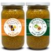 GREEMUNITY | Kasundi n Aam Kasundi Combo Pack - Original Bengali Kasundi - Authentic Handmade Orginal Bengali Kasundi n Mango Kasundi,Mustard Sauce and Mango Mustard Sauce 350 gms each [Pack of 2] view 1