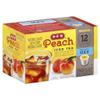 3 Pack of 12 Count H.E.B Peach Iced Tea Single Cups Compatible with Keurig K-cup Brewers view 1