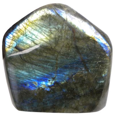 Apex Magnets Labradorite Polished Slab - 5.25 x 4.5 x 2-1795 Grams - 3 lb, 15 oz - LAB033