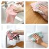 12 Pack Kitchen Towels Quick Dry Washcloths, Coral Velvet Dishtowels Multipurpose Reusable Dish Cloths, Soft Tea Towels Absorbent Cleaning Cloths Double-Sided Microfiber Towel Lint Free Cleaning Rags. view 4