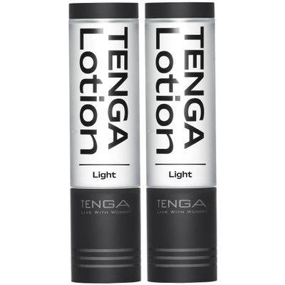 TENGA Light LOTION TLO-003 BLACK- Pack of 2 Lotion