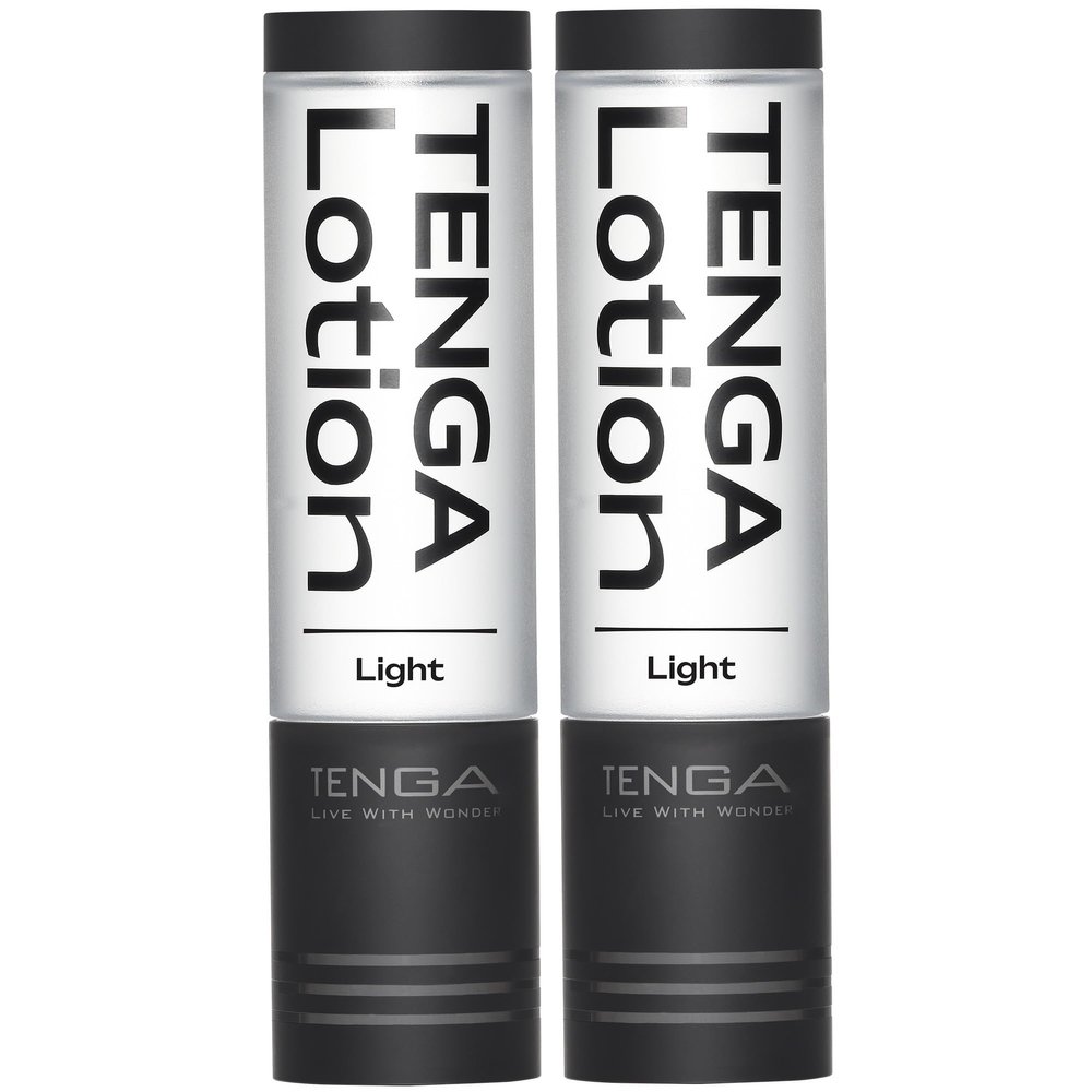 TENGA Light LOTION TLO-003 BLACK- Pack of 2 Lotion
