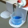 Laundry Detergent Holder, Detergent Cup Holder,Laundry Detergent Drip Catcher Tidy Tray Dispenser Organizer Drip Fit for Fabric Softener Liquid Spigot Container Plastic Sheet view 2