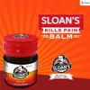 Admart Sloan's Balm | Kills Severe Pain | Power of Ayurveda with 5 Herbal Oils | Unique Heat Action with Capsicum Extract 20gm x Pack of 4 view 2